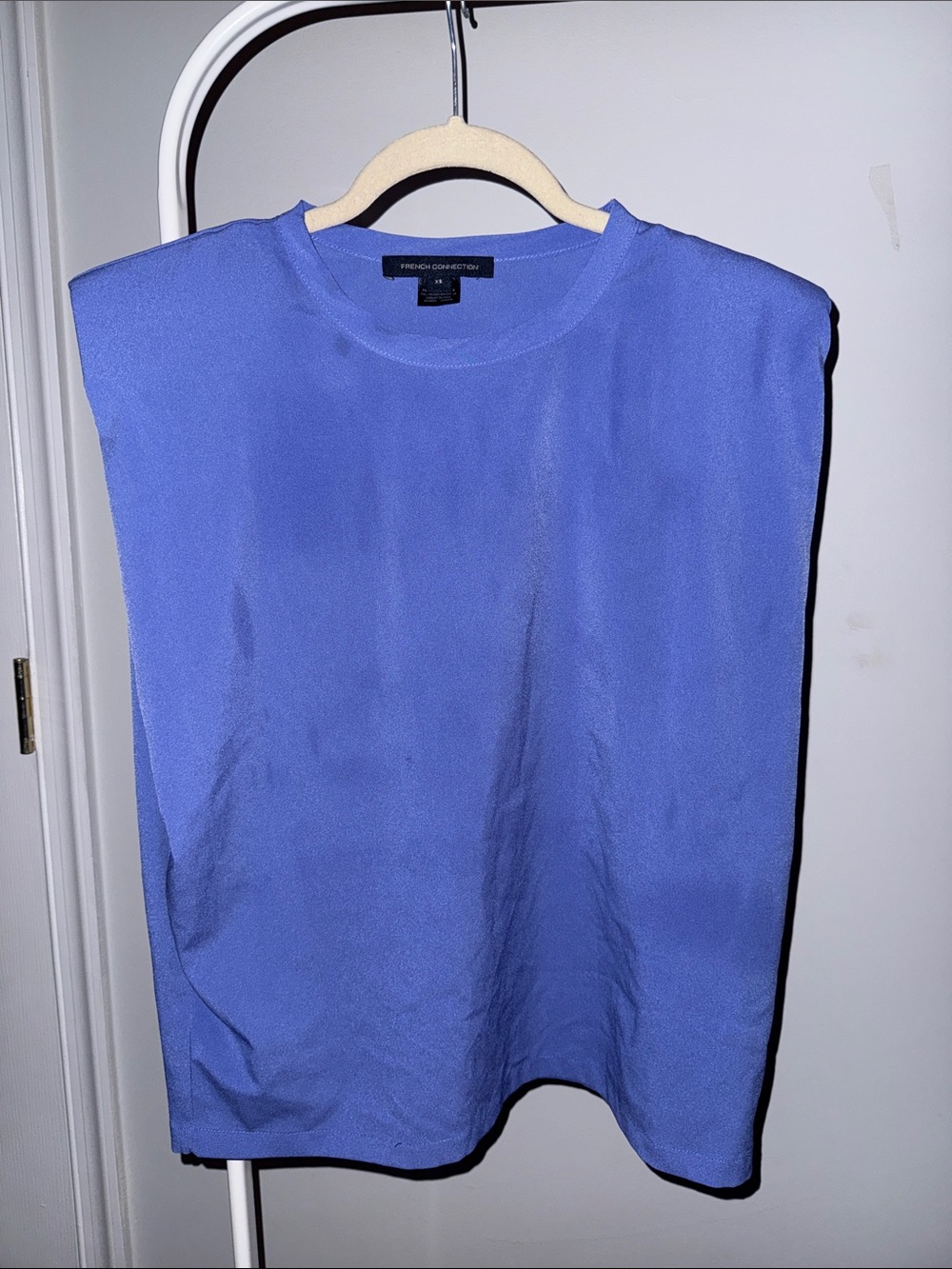 French Connection Periwinkle Blue Sleeveless Tank
